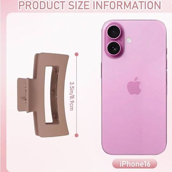 12pc Hair Claw Clips for Women, Strong Hold Hair Accessories Beauty Hair - Picture 2 of 7